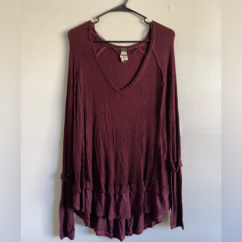 Free People long sleeve top